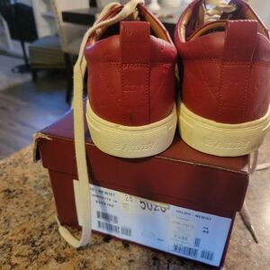 Bally sneakers red size 11